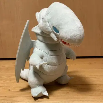 유희왕 BIG 봉제 인형 푸른 눈의 백룡 택 포함 미사용 새상품