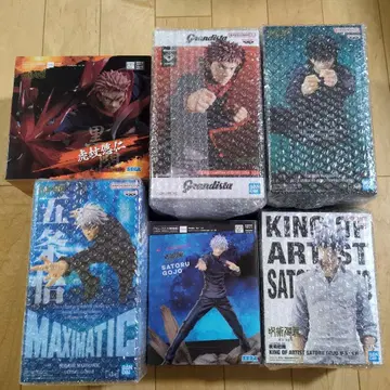 Grandista 주술회전 피규어 세트 6점!