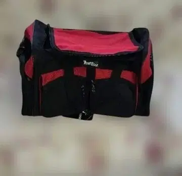 TRAIL'S EDGE 보스턴 백 블랙/빨간색