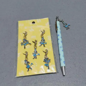 루카리오 메탈 참 참 포함 볼펜