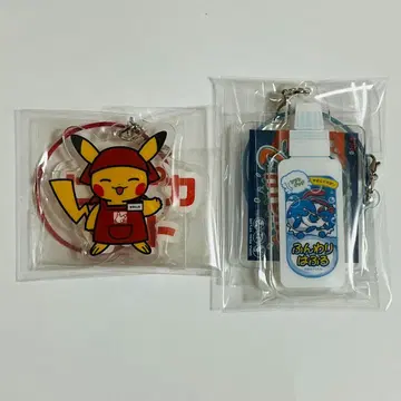 피카츄 로톰 2연 아크릴 키링 컬렉션 피카피카 마트 1