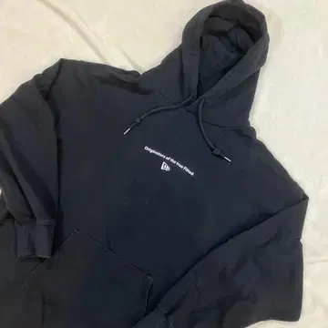 [레어 사이즈] 품절 모델 뉴에라 후드티 풀오버 블랙 5L