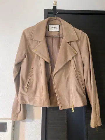 ROPE 베이지 라이더 자켓 34