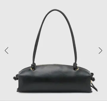 [ 새상품급 ] ROPE 블랙 가죽 숄더백