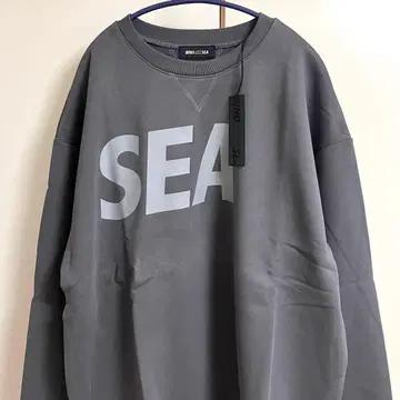 미사용 새상품! 윈드앤씨 WIND AND SEA 로고 맨투맨