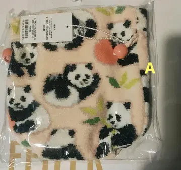 페일러 FEILER 콜로콜로 팬더 복조리 파우치 페일 애프리콧