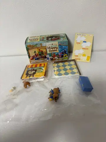 동물의 숲 Happy Room 마메키치 & 밤돌이 피규어 세트