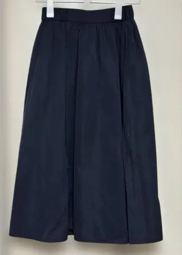 소주 네이비 리몬타 개더 스커트