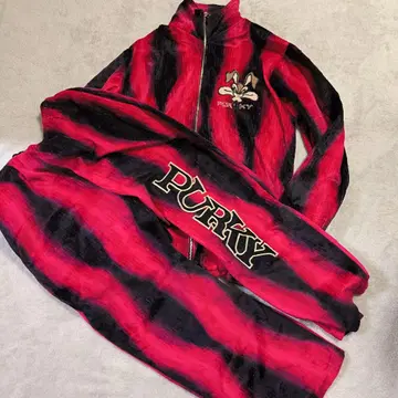 새상품급 퍼키 벨로아 느낌 셋업 상하의