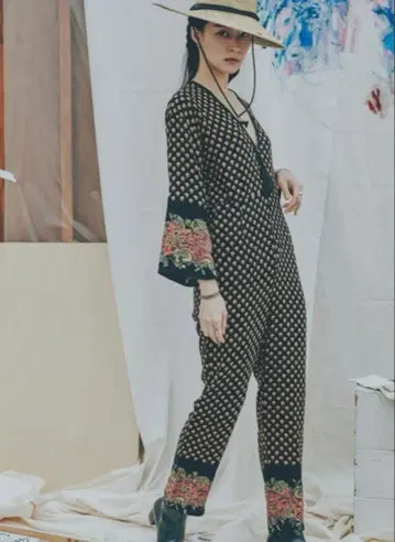 [Freada x SwellVintage] flower jumpsuits