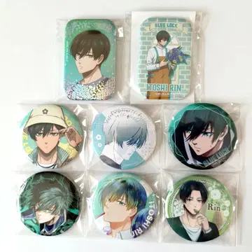 [ 묶음 판매 ] 블루 록 이토시 린 캔뱃지 8점