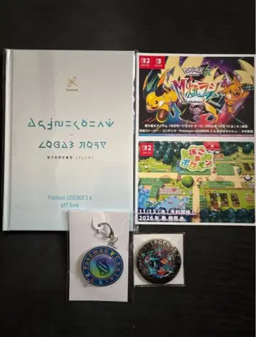 Pokemon LEGENDS ZA 이온 금배지 메가 리자몽 X