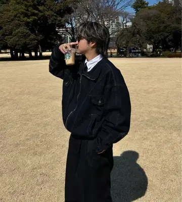 완판템 데님 자켓