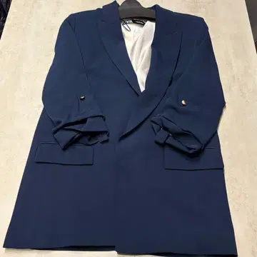 ZARA 네이비 테일러드 자켓