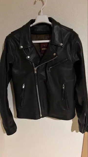DAYTONA LEATHERS 블랙 더블 라이더 자켓 XL