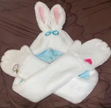 디즈니 머플러 팬캡 시계 토끼