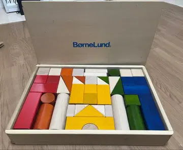 보넬룬트 쌓기 블록 컬러풀