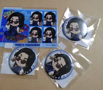 도쿄 리벤저스 마루쿠지 아메리칸 팝 바지 케이스케 4개 세트