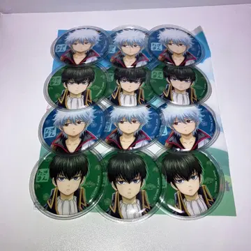 은혼 작아져 버렸다 캔뱃지 긴토키 히지카타 12개