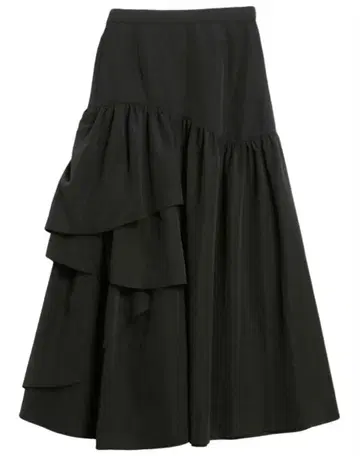 ELENDEEK 비대칭 캉캉 스커트