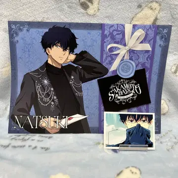 사카모토 데이즈 AMOCAFE 세바 나츠키 런치 매트 브로마이드 세트