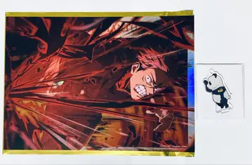 환영야행본포 포트레이트 포스터 SD 캐릭터 아크릴 스탠드 이타도리 팬더