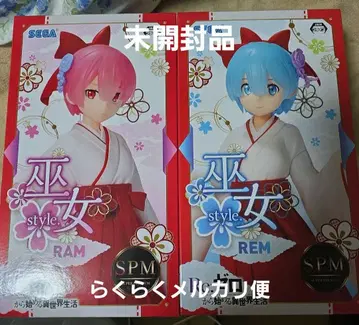 Re: 제로 라무 렘 피규어 세트 무녀 style