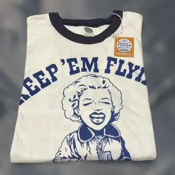 TOYS McCOY 마릴린 몬로 긴팔 T셔츠 XL 택 포함 미착용품