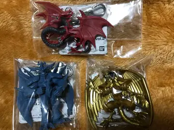 유희왕 듀얼몬스터즈 피규어 키링 삼환신