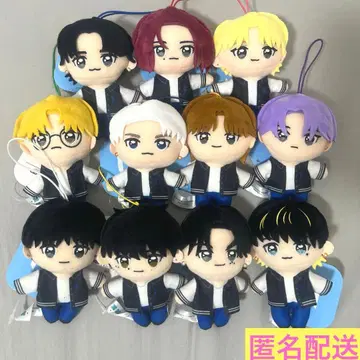 INI GiGO 한정판 콜라보 봉제 인형 컴프 세트