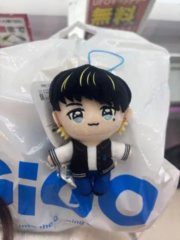 INI 타카츠카 히로무 GiGO 한정판 콜라보 마스코트 봉제 인형