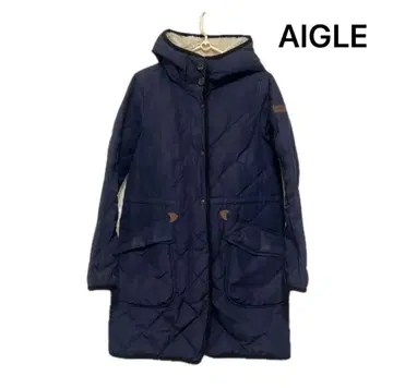AIGLE 퀼팅 코트 S 사이즈