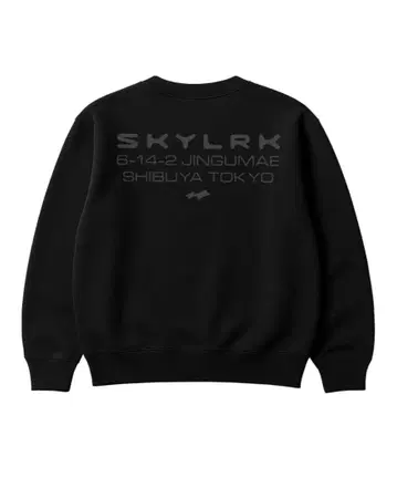 SKYLRK 팝업 도쿄 한정판 크루넥 XXL 완판 사이즈 새상품