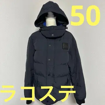 LACOSTE 다운 자켓 블랙