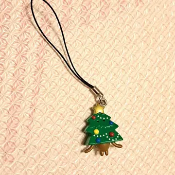 오사카리 탐정 나메코 크리스마스 트리 스트랩 피규어 마스코트