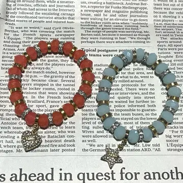 JUICY COUTURE 팔찌 2세트 하트 스타