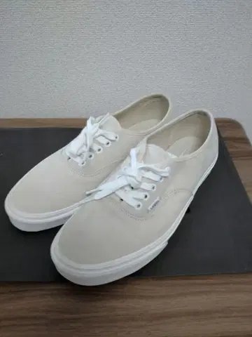 VANS 오센틱 피그 스웨이드 베이지