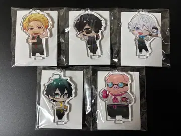 도즈루사 GIGO 콜라보 카페 아크릴 키링 컴프 세트