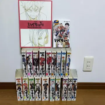 하이큐!! 전 19권 세트 + 33.5권 후루다테 하루이치 레어