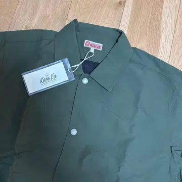 MBBCAR 올리브 그린 블루종