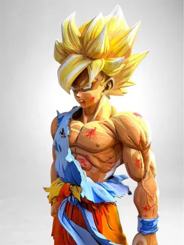 드래곤볼 손오공 리페인트 SMSP 이차원 채색 DRAGON BALL