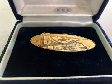 세토대교 디자인 넥타이핀 골드