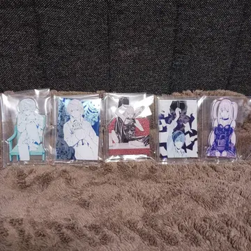 데스노트 1번 복권 아크릴 스탠드 5종 세트