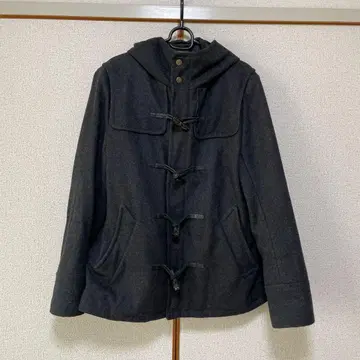 나노 유니버스 아우터 더플 코트 블루종