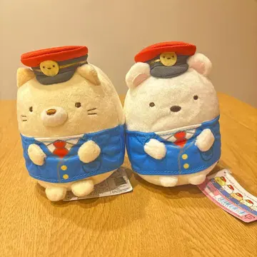 스미코구라시 산리쿠 철도 콜라보 봉제 인형