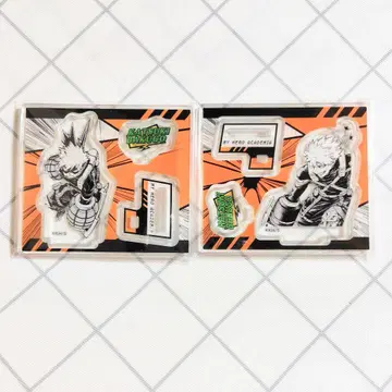 나의 히어로 아카데미아 아크릴 피규어 컬렉션 HEROES 바쿠고 3