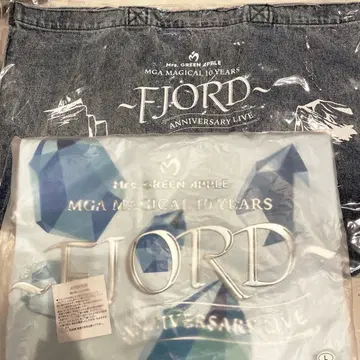 미세스 그린애플 피요르드 t셔츠 데님백 2세트