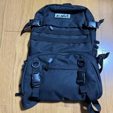 x-girl 백팩 블랙