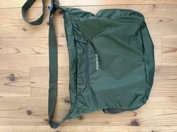 mont bell 올리브 그린 숄더백