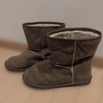 무스탕 부츠 보아 포함 브라운 계열 LL 빅 사이즈